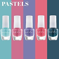 Nicole Miller Mini Nail Polish Set 30 Mini Glossy And Trendy Nail Polish Colors Fingernail And Toenail Polish For Women And G