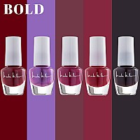 Nicole Miller Mini Nail Polish Set 30 Mini Glossy And Trendy Nail Polish Colors Fingernail And Toenail Polish For Women And G