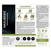 Naturtint Permanent Hair Color 2Nb Blue Black Pack Of 1 Ammonia Free Vegan Cruelty Free Up To 100 Gray Coverage Long Las