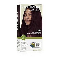 Naturtint Permanent Hair Color 3Nv Radiant Red Pack Of 1 Ammonia Free Vegan Cruelty Free Up To 100 Gray Coverage Long La