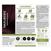 Naturtint Permanent Hair Color 3Nv Radiant Red Pack Of 1 Ammonia Free Vegan Cruelty Free Up To 100 Gray Coverage Long La