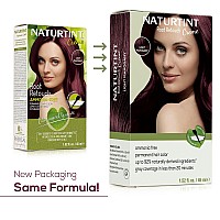 Naturtint Root Retouch Crme Permanent Hair Color Light Mahogany Red Ammonia Free Conceal Grays No Artificial Scent