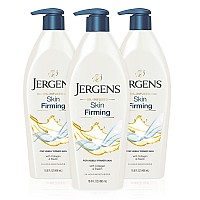 Jergens Skin Firming Body Lotion For Dry To Extra Dry Skin Skin Tightening Cream With Collagen And Elastin Instantly Moisturiz