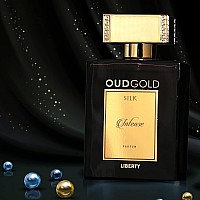 Liberty Luxury Oudgold Intense New Edition Parfum For Men And Women 100Ml34Oz Spray Designed In France Woody Notes Long L