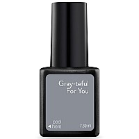 Sensationail Grayteful For You Nail Gel For Up To 2 Weeks Of Dazzling Color Led Lamp Required Longlasting Finish No Dry