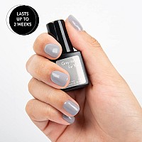 Sensationail Grayteful For You Nail Gel For Up To 2 Weeks Of Dazzling Color Led Lamp Required Longlasting Finish No Dry