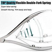 Lepinko Salonquality Cuticle Trimmer With New Cuticle Pusher Super Laborsaving Cuticle Cutter Sharp Cuticle Clippers For Man