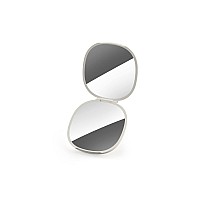 Joseph Joseph 75006 Viva Magnifying Compact Cosmetic Mirror 1X3X Shell