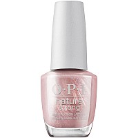 OPI Nature Strong Vegan Nail Polish, Intentions are Rose Gold, Pink NaIl Polish, Natural Origin, Cruelty-Free Nail Lacquer, 0.5 fl oz.