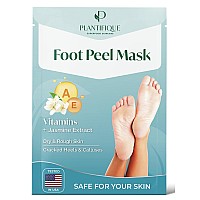 Plantifique Foot Peeling Mask Peeling Foot Mask Dermatologically Tested Repairs Heels Removes Dry Dead Skin For Baby Soft Fe