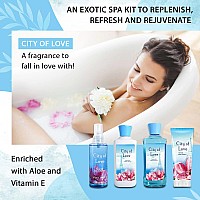 Vital Luxury Bath Body Kit 3 Fl Oz Ideal Skincare Gift Home Spa Set Includes Body Lotion Shower Gel Body Cream And Fragr