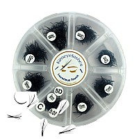 1000 Premade Volume Fans Mixed Lengths 916Mm Loose Fans C D Curl Handmade Eyelash Extensions Supplies Russian Volume Lash Pro