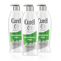 Curel Fragrance Free Body Lotion Unscented Dry Skin Moisturizer For Sensitive Skin With Advanced Ceramide Complex Repairs Moi