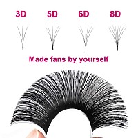 Lash Extension 03 05 07 Easy Fan Volume Lashes Matte Black Rapid Mega Russian Volume Lash Extensions Self Fanning Eyelash Ext