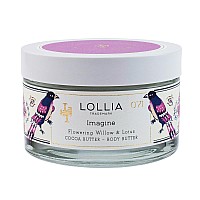 LOLLIA Imagine Body Butter, 5.5 oz, Shea & Cocoa Moist