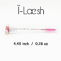 Ilaesh 20 Pcs Lash Brush Eyelash Brushes For Eyelash Extensions Spoolies Cleaning Mascara Wands Tube Diamond Disposable Makeup