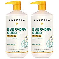 Alaffia Everyday Shea Conditioner Moisturizes Restores And Protects Made With Fair Trade Shea Butter Cruelty Free No Parabe