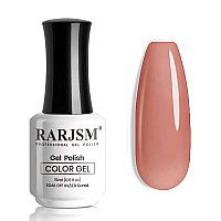 Rarjsm Milky Rose Purple Gel Nail Polish Led Uv Gel Soak Off Clear Nude Mauve Pink French Manicure Jelly Nail Gel Polish Varnish