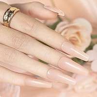 Rarjsm Apricot Nude Gel Nail Polishneutral Sheer Cream Nude Led Uv Curing Requires Soak Off Clear Pink Jelly French Manicure Na