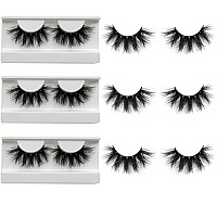 Real Mink Lashes Mikiwi Eyelashes 5D Mink Eyelashes Super Fluffy Long Dramatic Eyelashes Thick Handmade Full Strip Lashes Cr