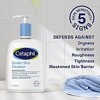 Cetaphil Face Wash Hydrating Gentle Skin Cleanser For Dry To Normal Sensitive Skin New 16 Oz 2 Pack Fragrance Free Soap Free