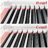 Nagaraku 5 Trays Yy Eyelash Extensions Y Lash 005Mm D Curl 1112131415Mm In 1 Pack Premade 4D Easy Fan Russian Volume Cluste