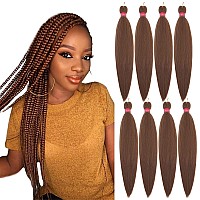 Prestretched Braiding Hair Original Kanekalon Braid Hair Extensions Hot Water Setting Crochet Hair Braids Yaki Texture Easy