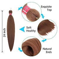 Prestretched Braiding Hair Original Kanekalon Braid Hair Extensions Hot Water Setting Crochet Hair Braids Yaki Texture Easy