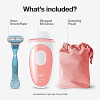 Braun Ipl Longlasting Hair Removal For Women And Men Silk Expert Mini Pl1014 With Venus Razor Longlasting Hair Reducation In