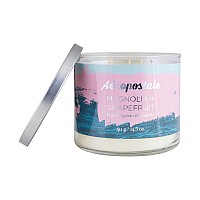 Aeropostale 14.5 oz Soy Wax Blend 3 Wick Candle - Magnolia & Grapefruit