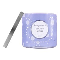 Aeropostale 14.5 oz Soy Wax Blend 3 Wick Candle - Starry Night