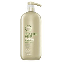 Tea Tree Hemp Restoring Shampoo Body Wash 2In1 Cleanser For All Hair Types 338 Fl Oz