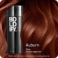 Boldify Hair Fibers 56G Fill In Fine And Thinning Hair For An Instantly Thicker Fuller Look Best Value Superior Formula