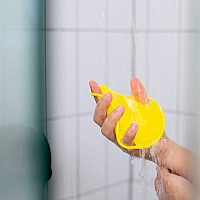 Boie Usa Flat Body Scrubber Soft Siliconelike Exfoliating Shower Scrubber Body Cleansing Brush Sticktowall Loofah Repla