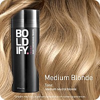 Boldify Hair Fibers 56G Fill In Fine And Thinning Hair For An Instantly Thicker Fuller Look Best Value Superior Formula