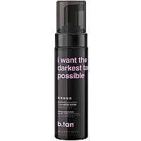 B.TAN Ultra Dark Self Tanner Mousse, 6.7 Fl Oz,