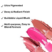 Revolution Beauty Superdewy Liquid Blush Richly Pigmented Buildable Blendable Formula You Had Me At First Blush 05 Fl O