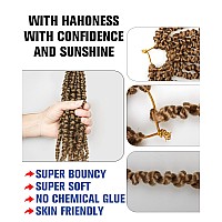 10 Inches 8 Packs Pre Looped Pretwisted Passion Twist Crochet Hair For Black Women And Kidsnatural Blondesoft Hair Extensions