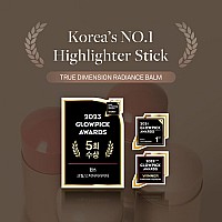 Hince True Dimension Radiance Balm 10G Natural Shimmer Glow Face Highlighter Stick Glow Balm Korean Blush Transparent Color Sk