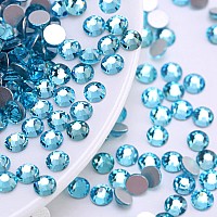 Novani Rhinestones 1440Pcs Ss10 Glass Rhinestones Crystal Flatback Gemstones For Crafts Nails Makeup Bags And Shoes Decorations