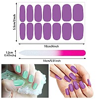 Maitys 168 Pieces 12 Sheets Full Wrap Nail Polish Stickers Self Adhesive Glitter Gradient Marble Color Nail Decal Strips With Gl