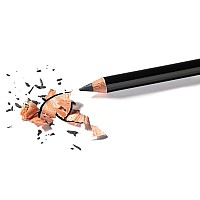 Eye Embrace Liz Classic Warm Medium Gray Wooden Eyebrow Pencil Waterproof Doubleended Pencil With Sharpener Spoolie Brush