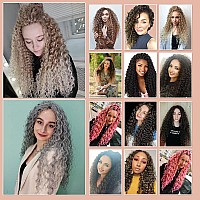 28 Inch Ocean Wave Crochet Hair 3 Packs Deep Wave Crochet Hair Extensions Deep Twist Braiidng Hair For Women28 Inch T530