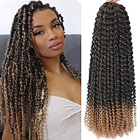 Passion Twist Hair 24 Inch 8 Packs Passion Twist Crochet Hair For Black Women Water Wave Braiding Hair Bohemain Long Spring Twis