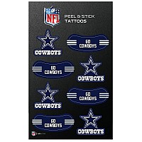 Rico Industries Nfl Dallas Cowboys Peel And Stick Tattoos Small