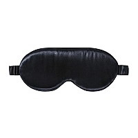 Slip Silk Contour Sleep Mask, Lovely Lashes (One Size) - 100% Pure Mulberry 22 Momme Silk Eye Mask - Comfortable Sleeping Mask with Elastic Band + Pure Silk Filler and Internal Liner