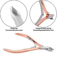 Cuticle Trimmer With Cuticle Pusher And Cutteryinyin Cuticle Remover Cutter Nipper Clippers Durable Pedicure Manicure Tools For