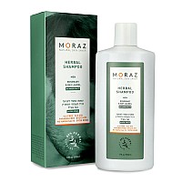 Moraz Men's Herbal Shampoo - 17 oz Clarifying & Moisturizing