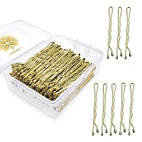 Kanprincess 100Pcs 2Inches Hair Pins Kit Hair Clips Secure Hold Bobby Pins Hair Clips For Women Girls And Hairdressing Salon Wit