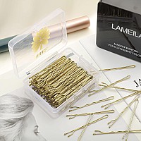 Kanprincess 100Pcs 2Inches Hair Pins Kit Hair Clips Secure Hold Bobby Pins Hair Clips For Women Girls And Hairdressing Salon Wit